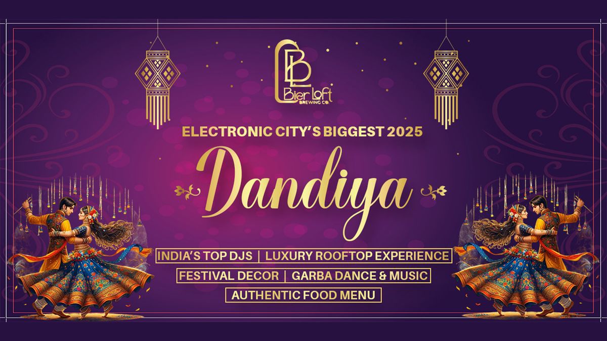 E City&apos;s Biggest Disco Dandiya Rooftop 2025