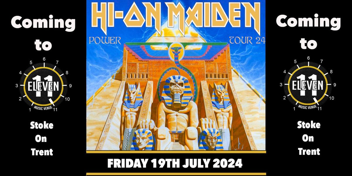 Hi On Maiden live at Eleven Stoke