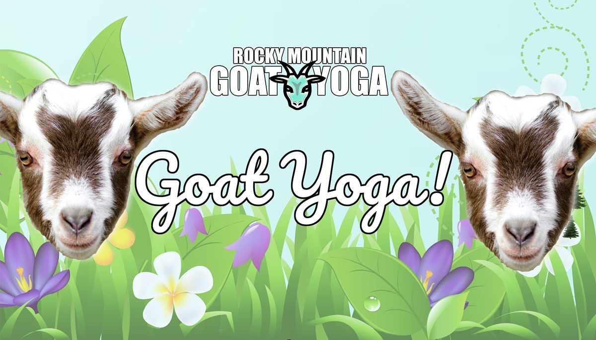 Goat Yoga - July 31st (RMGY Studio)