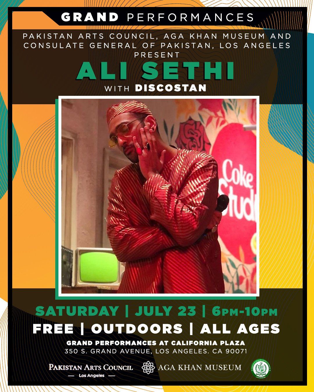 Ali Sethi at Orpheum Theatre - Los Angeles