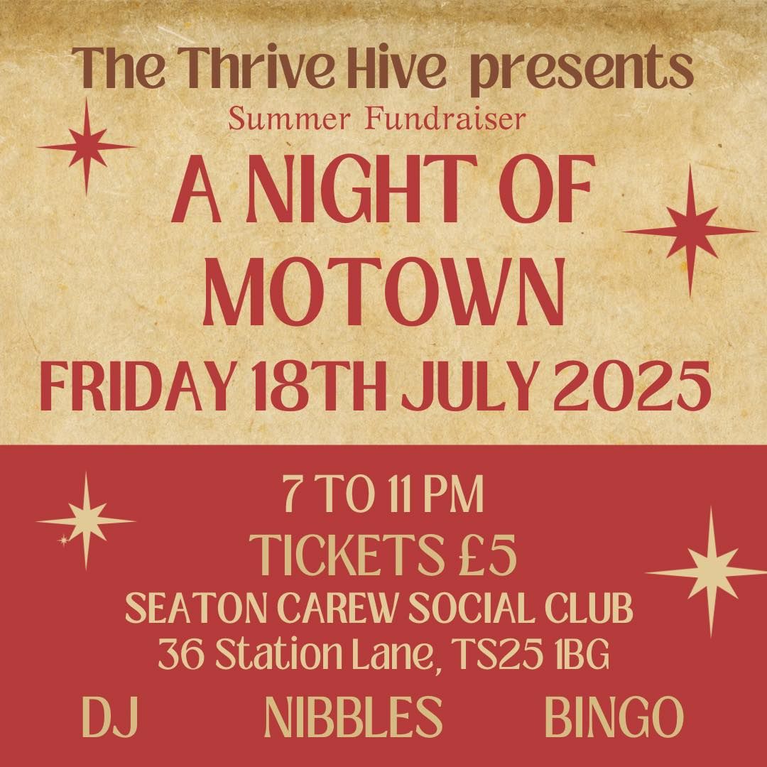 A Night of Motown - Summer Fundraiser