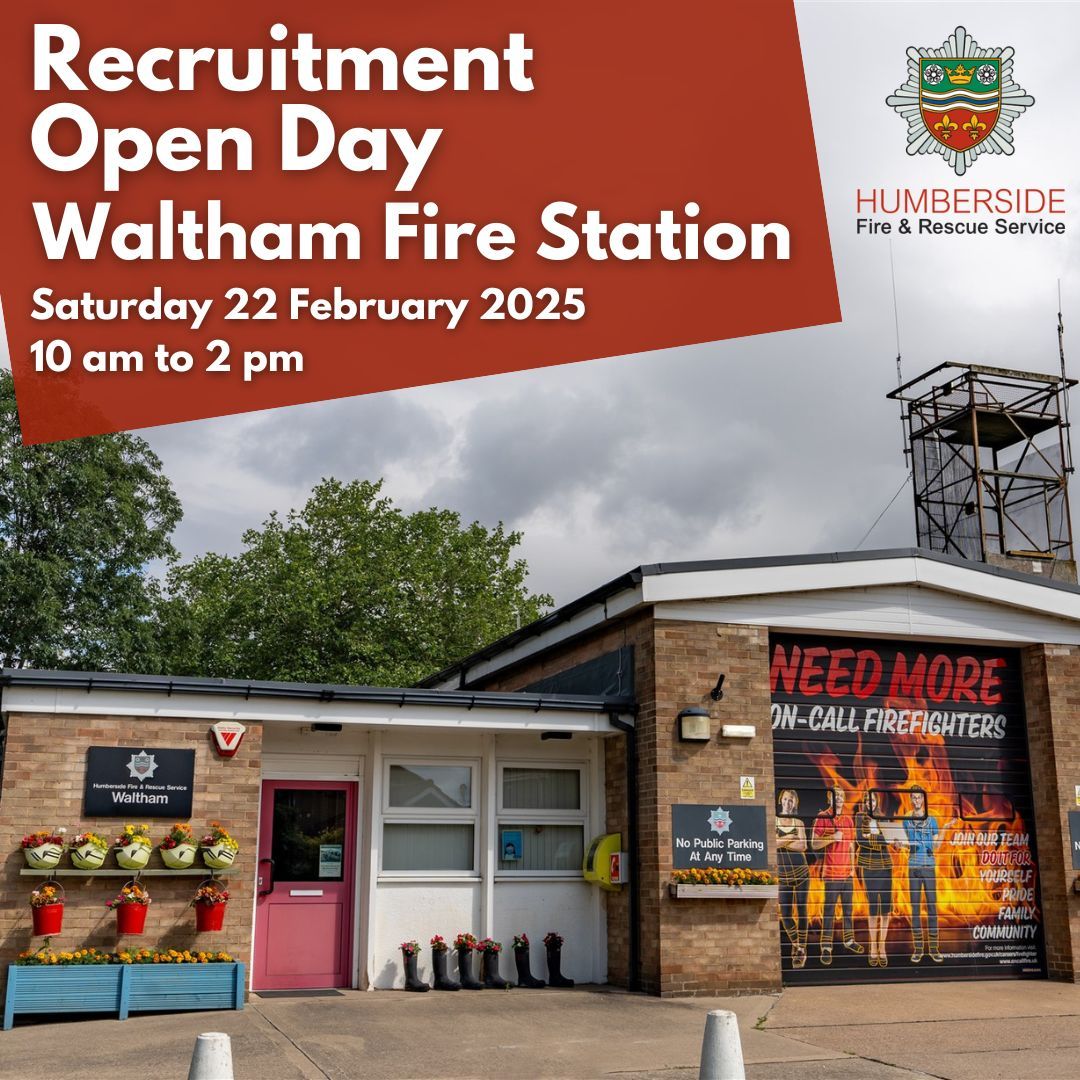 Recruitment  Open Day - Waltham Fire Station