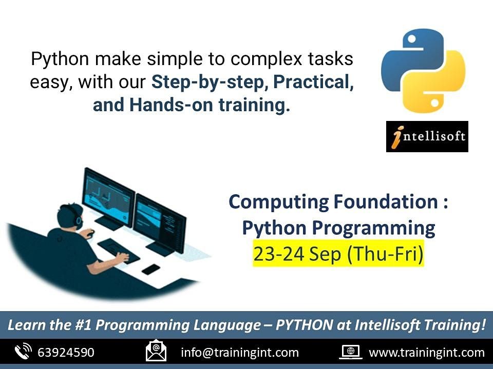 Computing Foundation: Python Programming Foundation