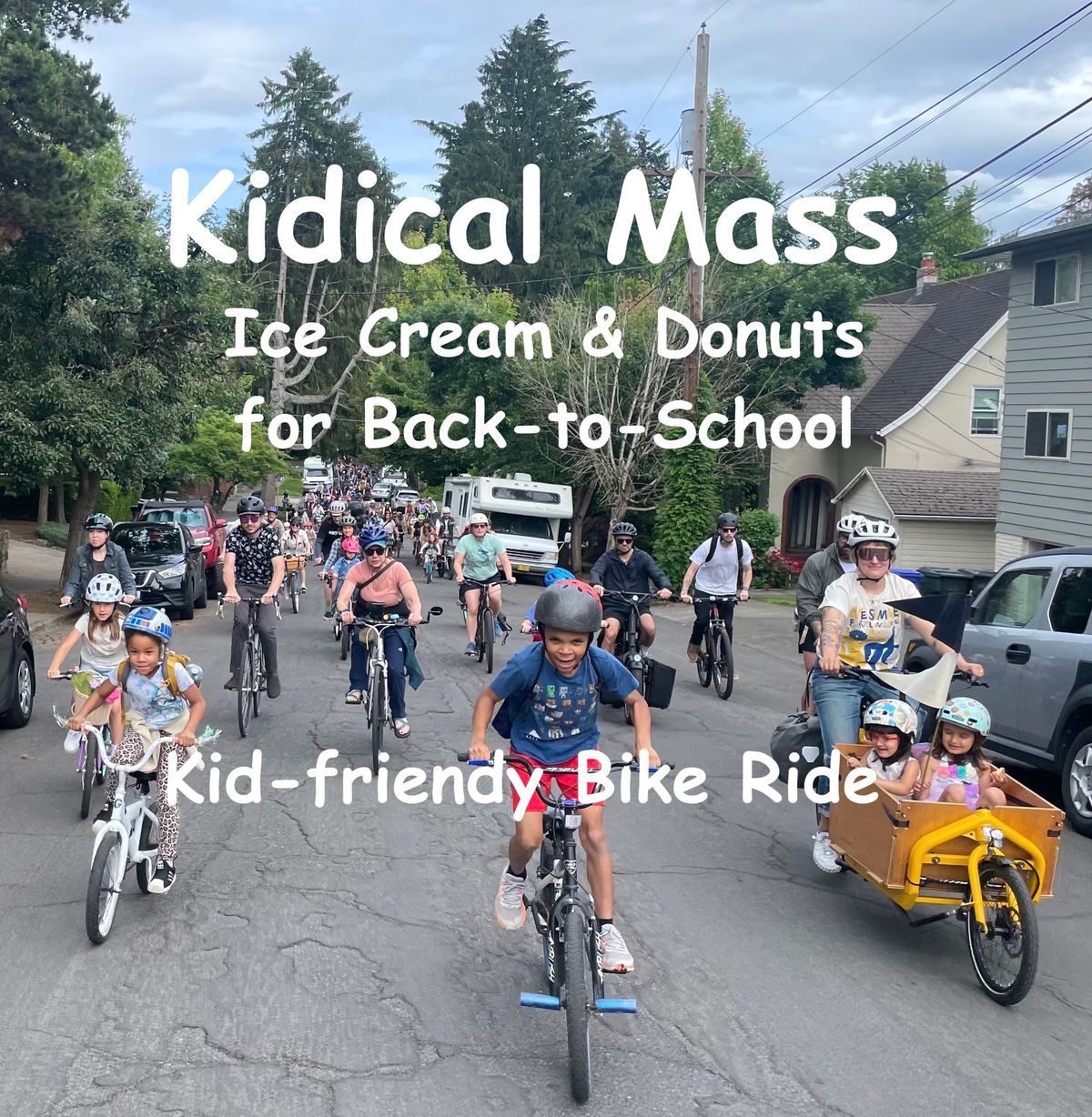 Kid-friendly Bike Ride to Ice Cream & Donuts - Kidical Mass