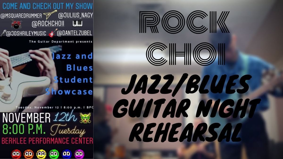 Guitar Night Jazz and Blues Student Showcase