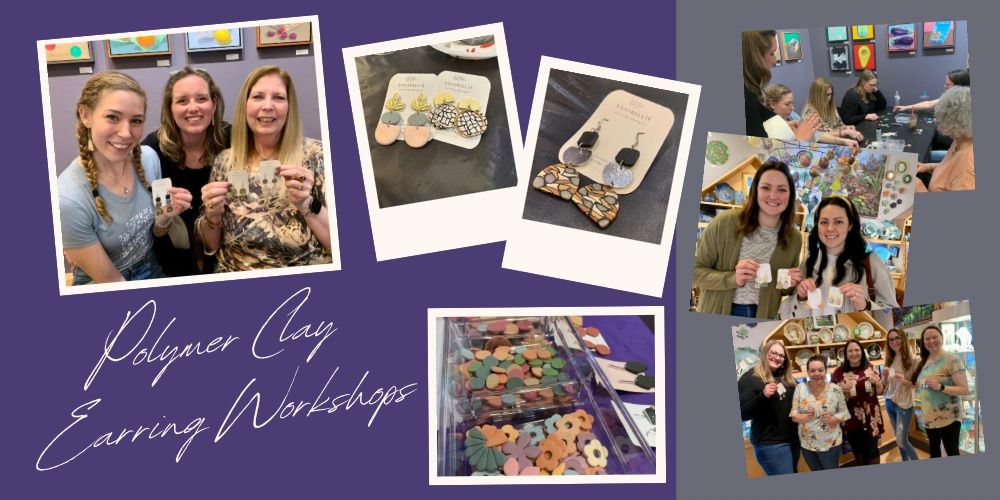 Polymer Clay Earring Workshop with Kaitlin Galleher of Sanibellie Earrings