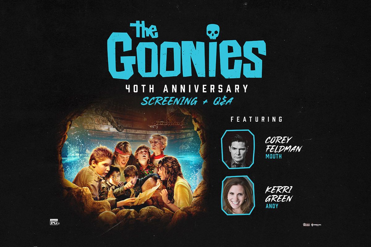 The Goonies: Movie Screening with Corey Feldman & Kerri Green at Patchogue Theater