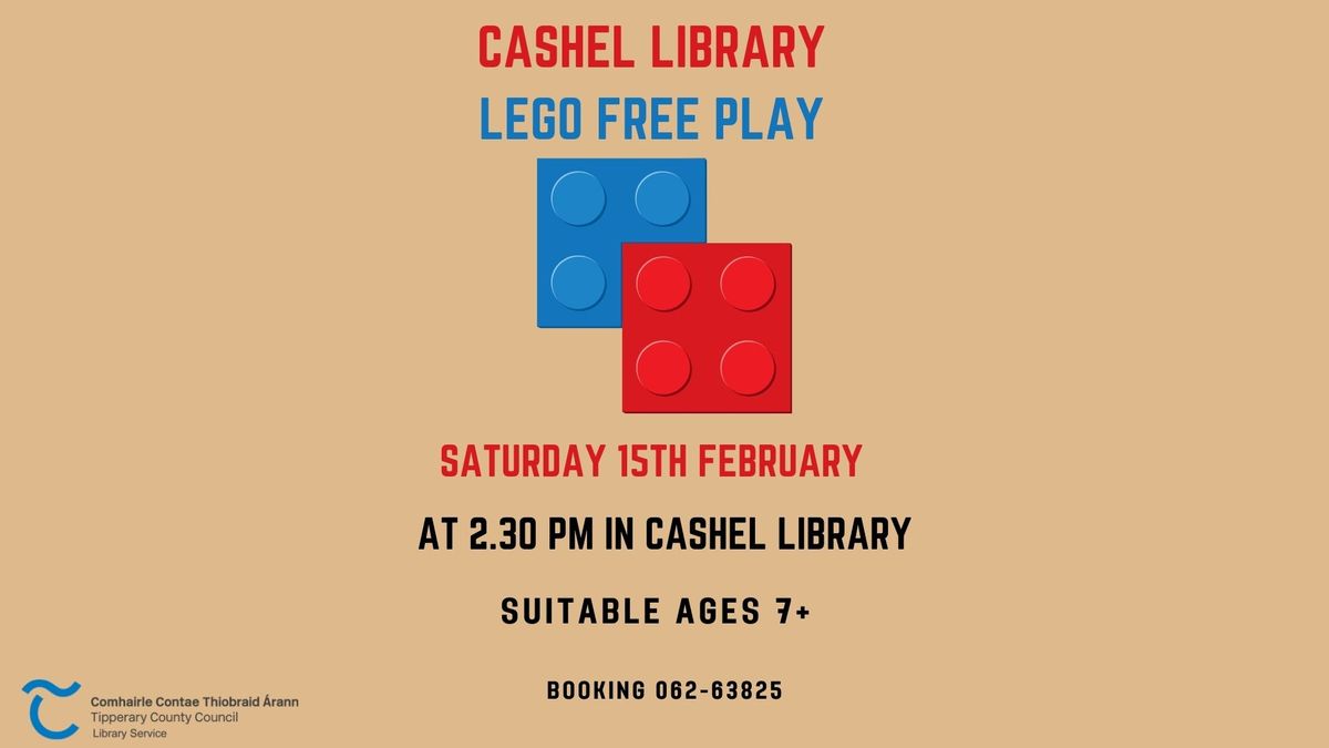 LEGO Free Play in Cashel Library 