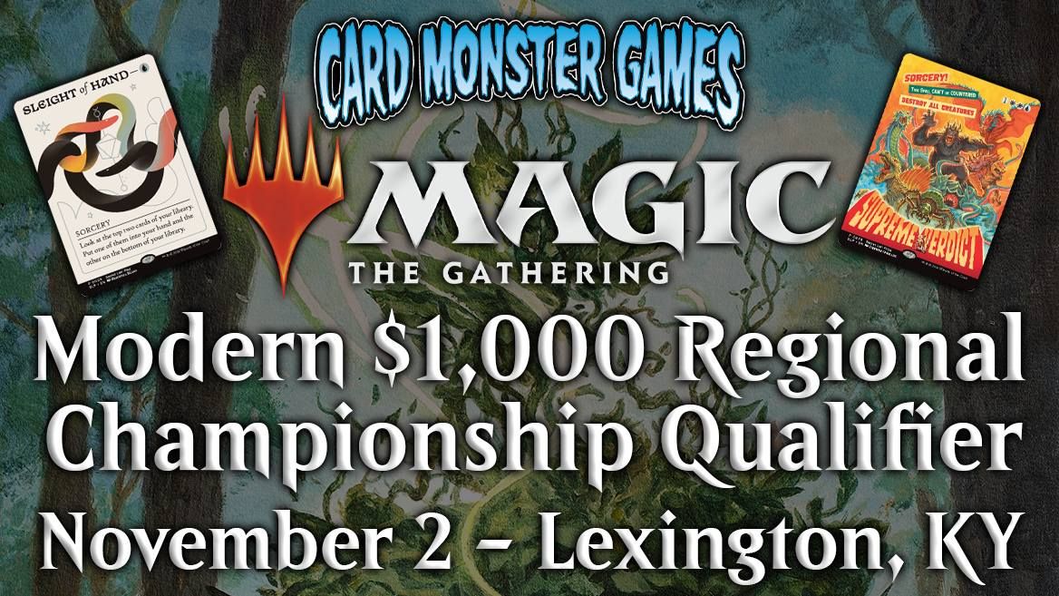 MTG: Modern $1,000 Regional Championship Qualifier - Super Center - November