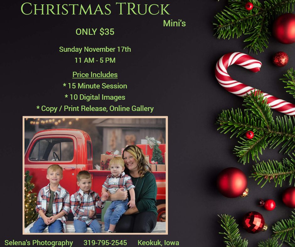 Christmas Truck Mini's