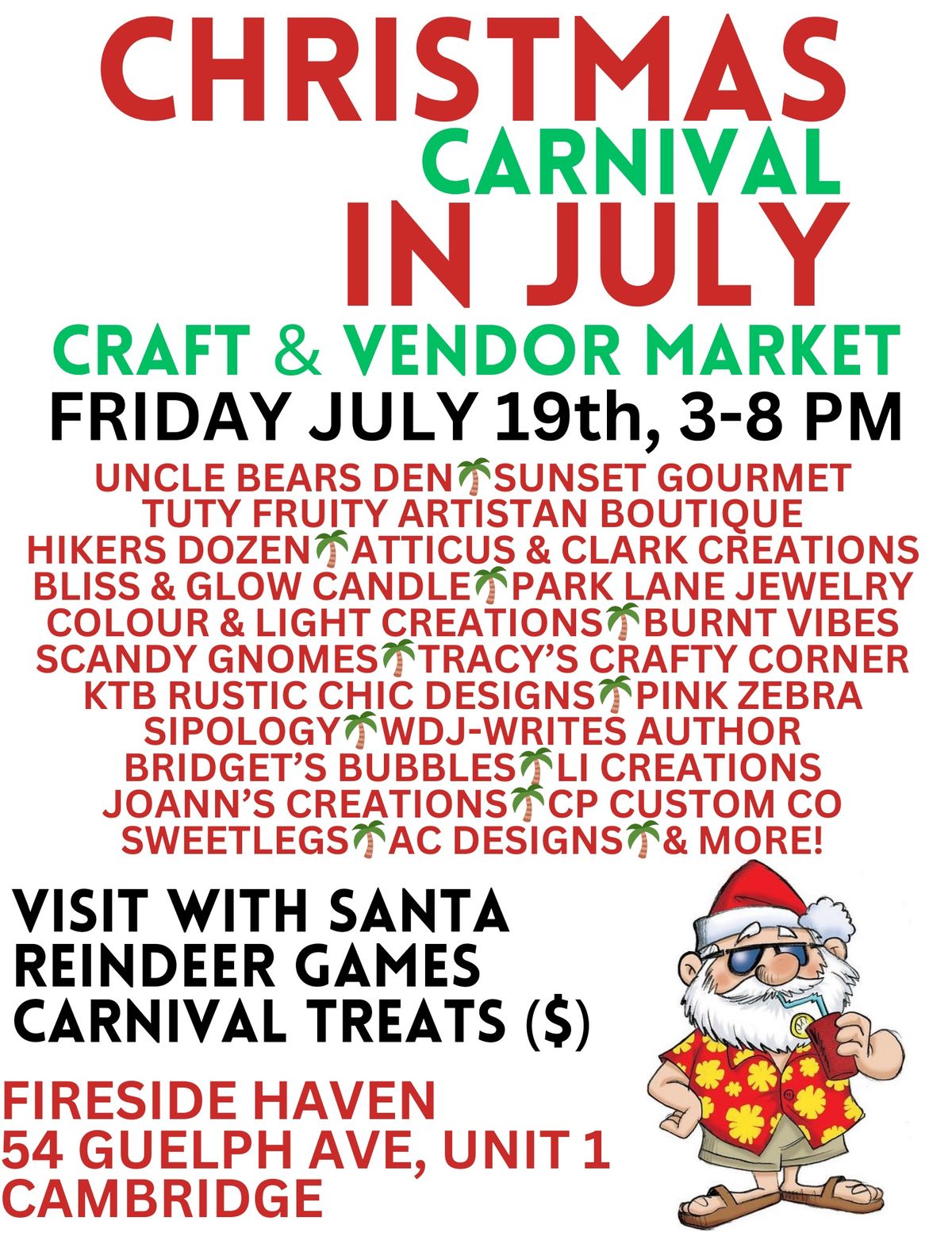 Christmas (Carnival) In July
