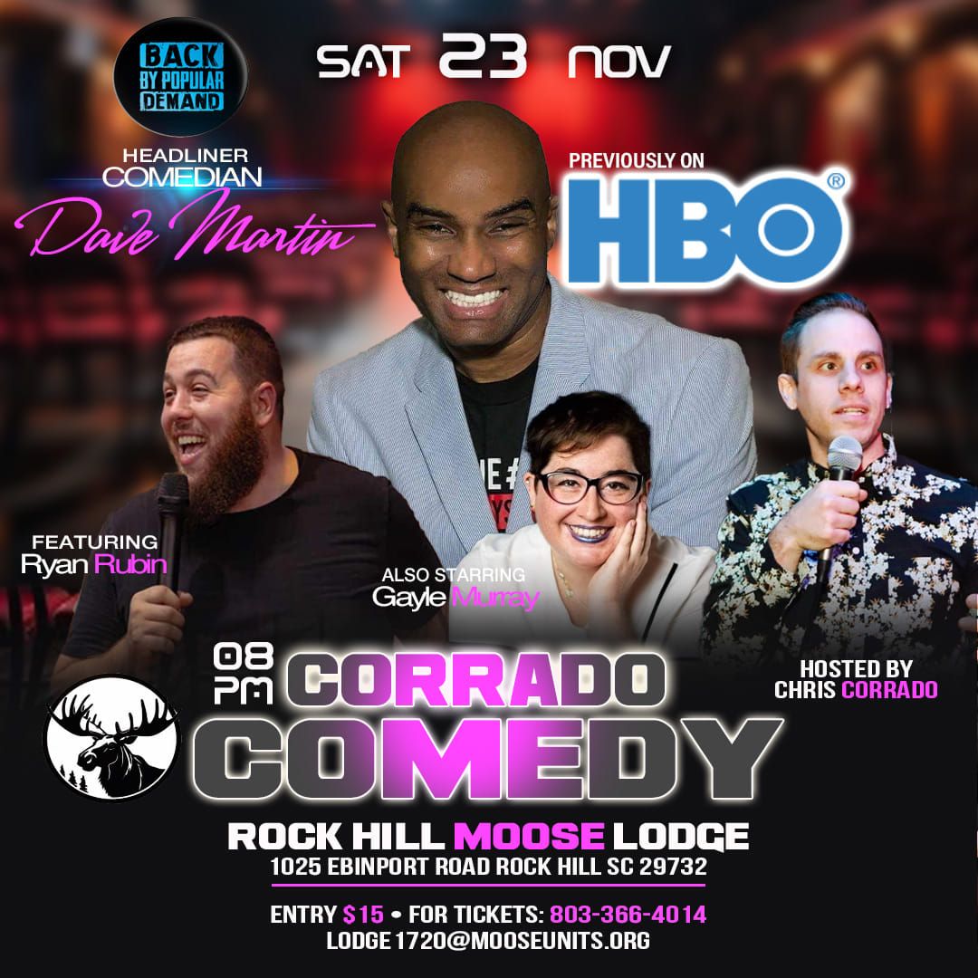 Corrado Comedy Show @ Rock Hill Moose Lodge: 11\/23\/24