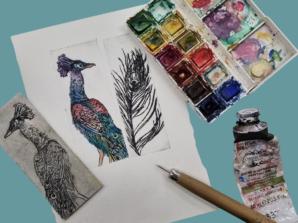 Nesting Birds - Etching! (7 - 14 years) | Spring Holiday Workshop