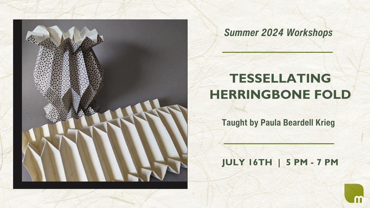 Tessellating Herringbone Fold Workshop