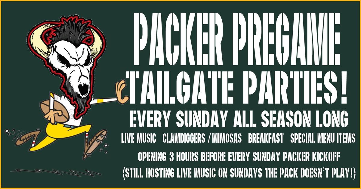 Packer Pre-Game Tailgate Party with Arcade Change LIVE!