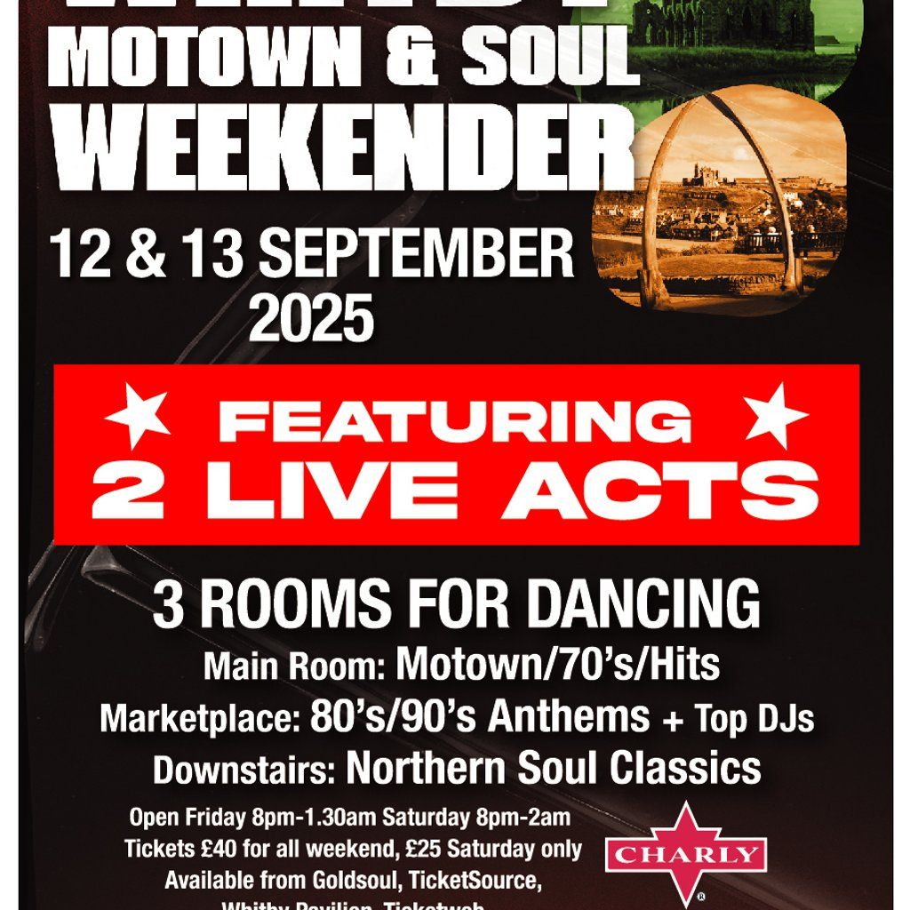 WHITBY Soul & Motown Weekender