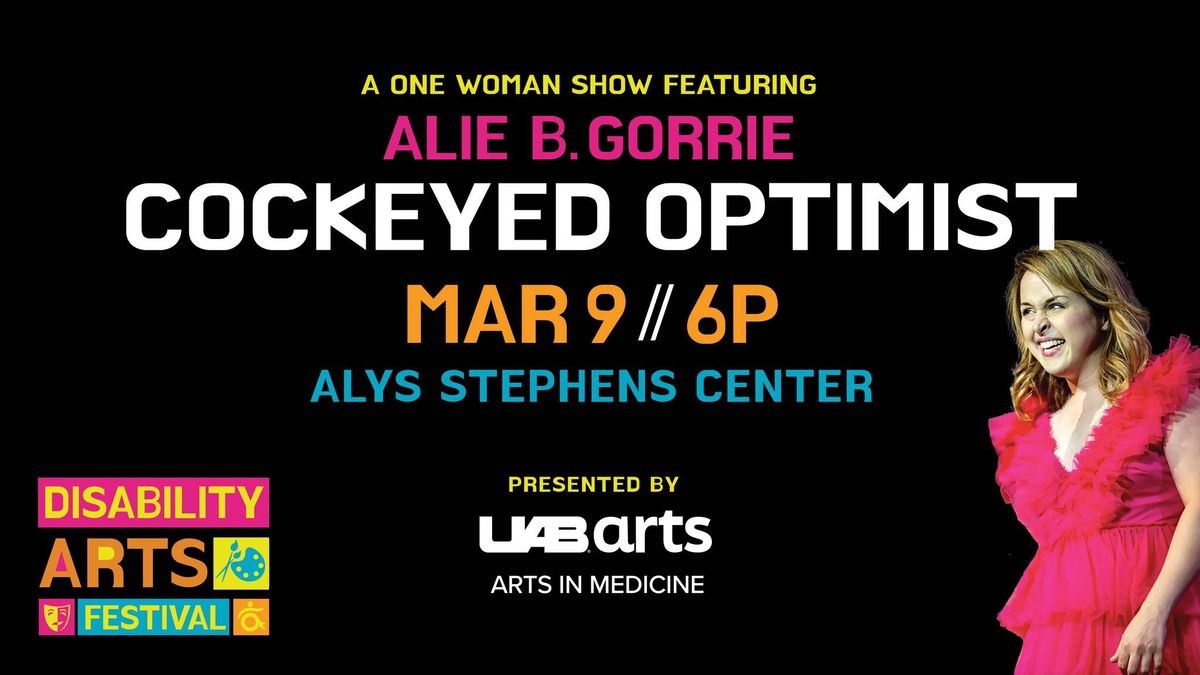 Cockeyed Optimist: A One-Woman Show Featuring Alie B. Gorrie