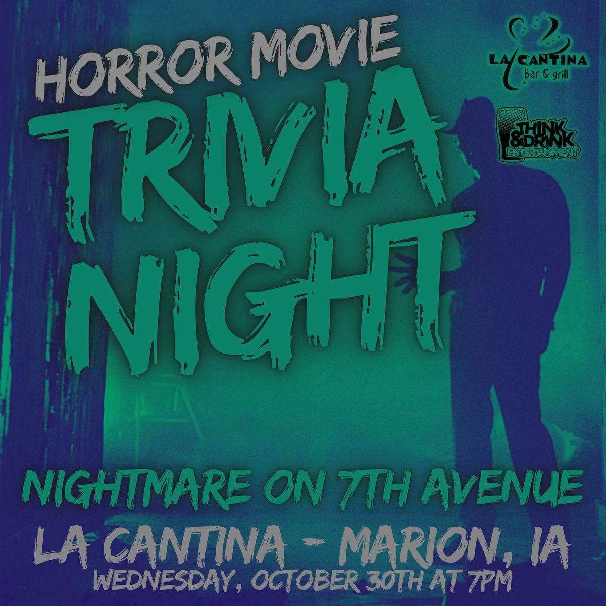 Horror Movie Trivia @ La Cantina Bar N Grill (Marion, IA) \/ Wednesday, October 30th @ 7pm