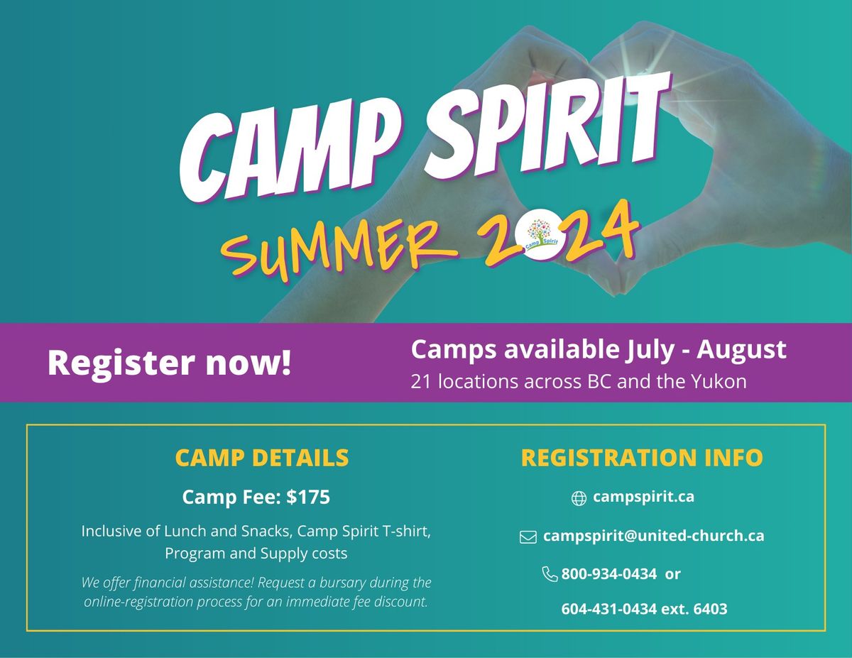 Camp Spirit Greater Victoria