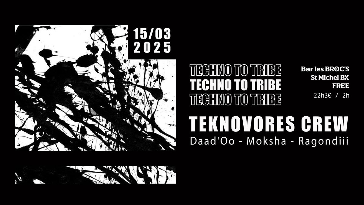 TEKNOVORES CREW au Bar les Broc's