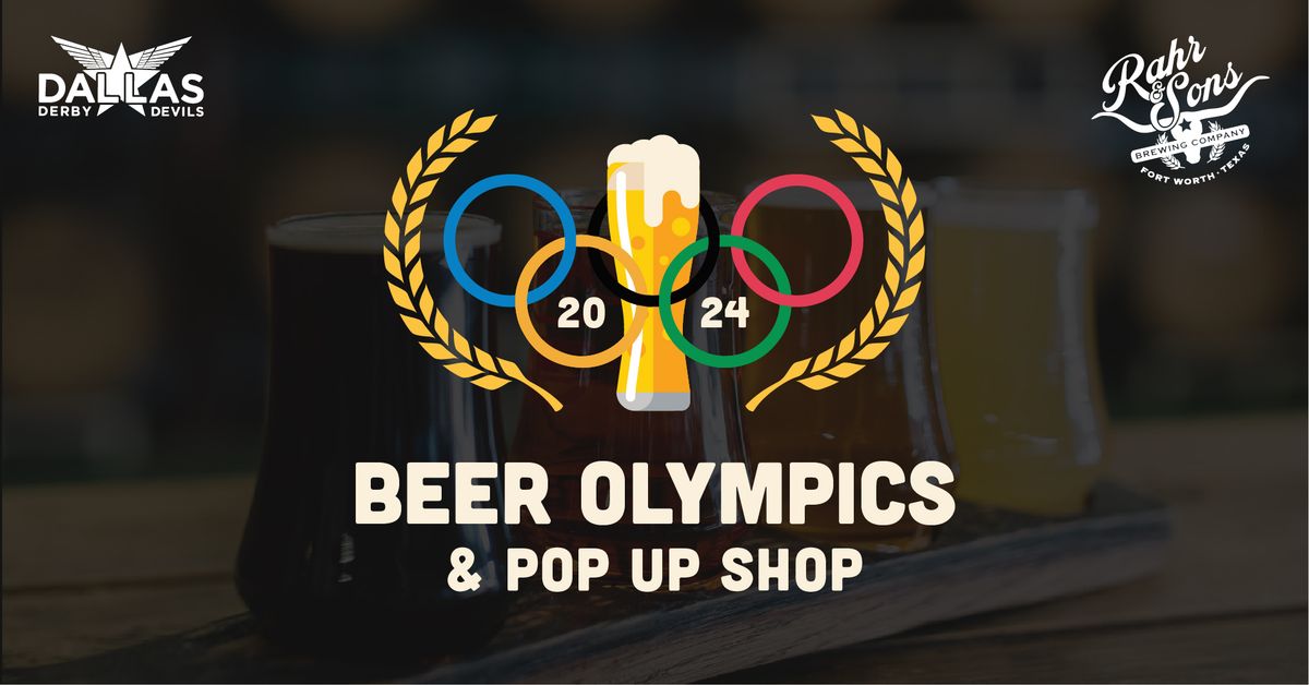 Dallas Derby Devils - Beer Olympics & Pop Up Shop