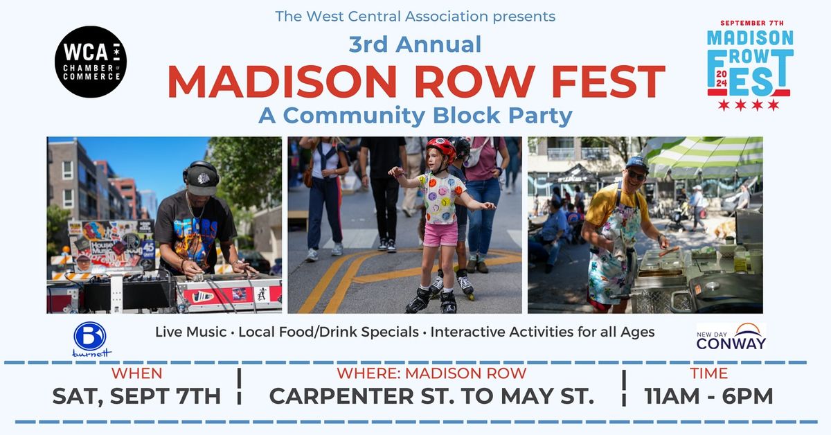 Madison Row Fest, a Community Block Party 