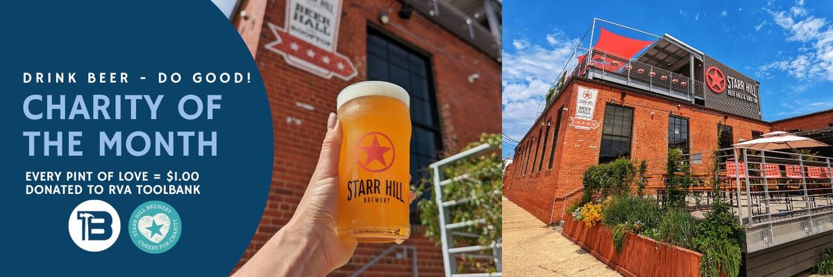 ToolBank x Starr Hill Richmond: September Cheers for Charity 