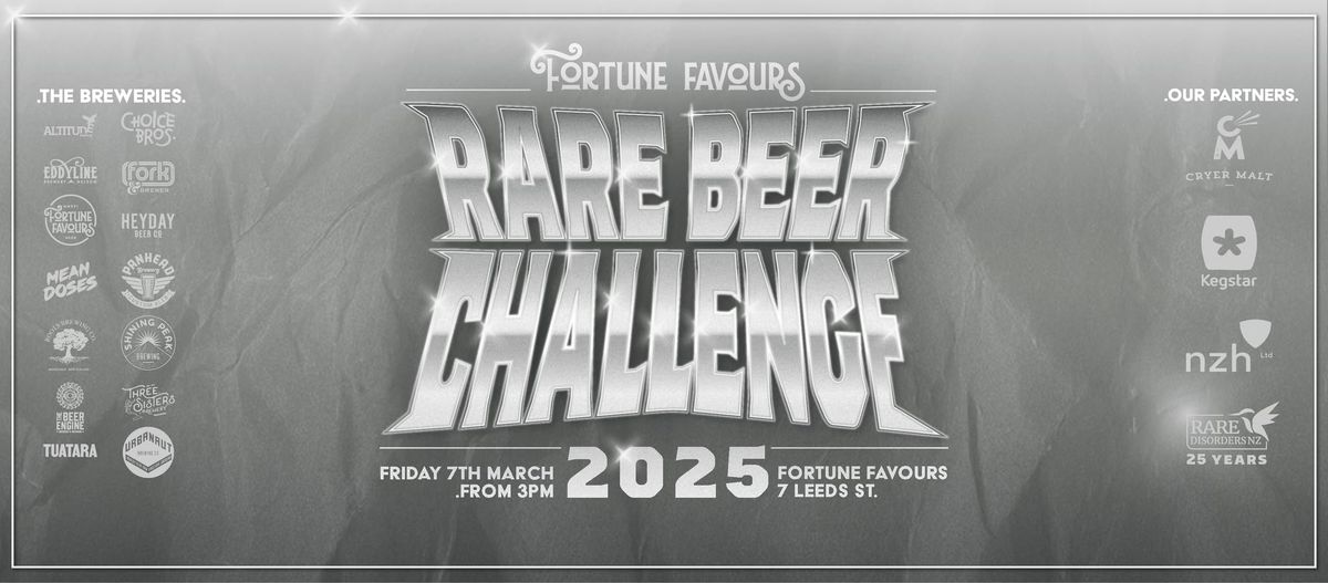 RARE BEER CHALLENGE 2025