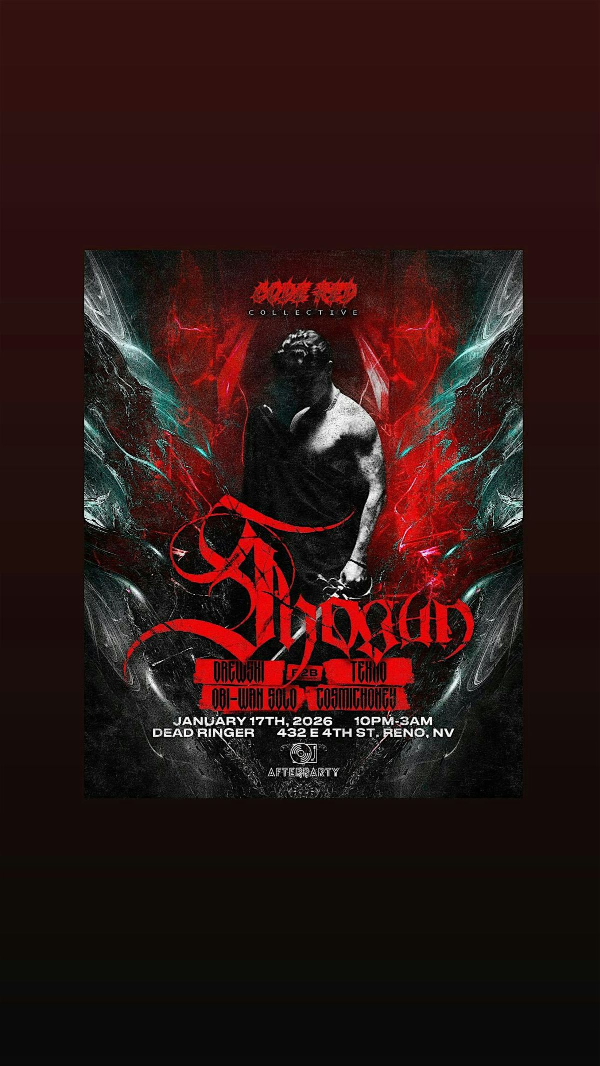 AFTERPARTY X CODE RED PRESENTS SHOGUN