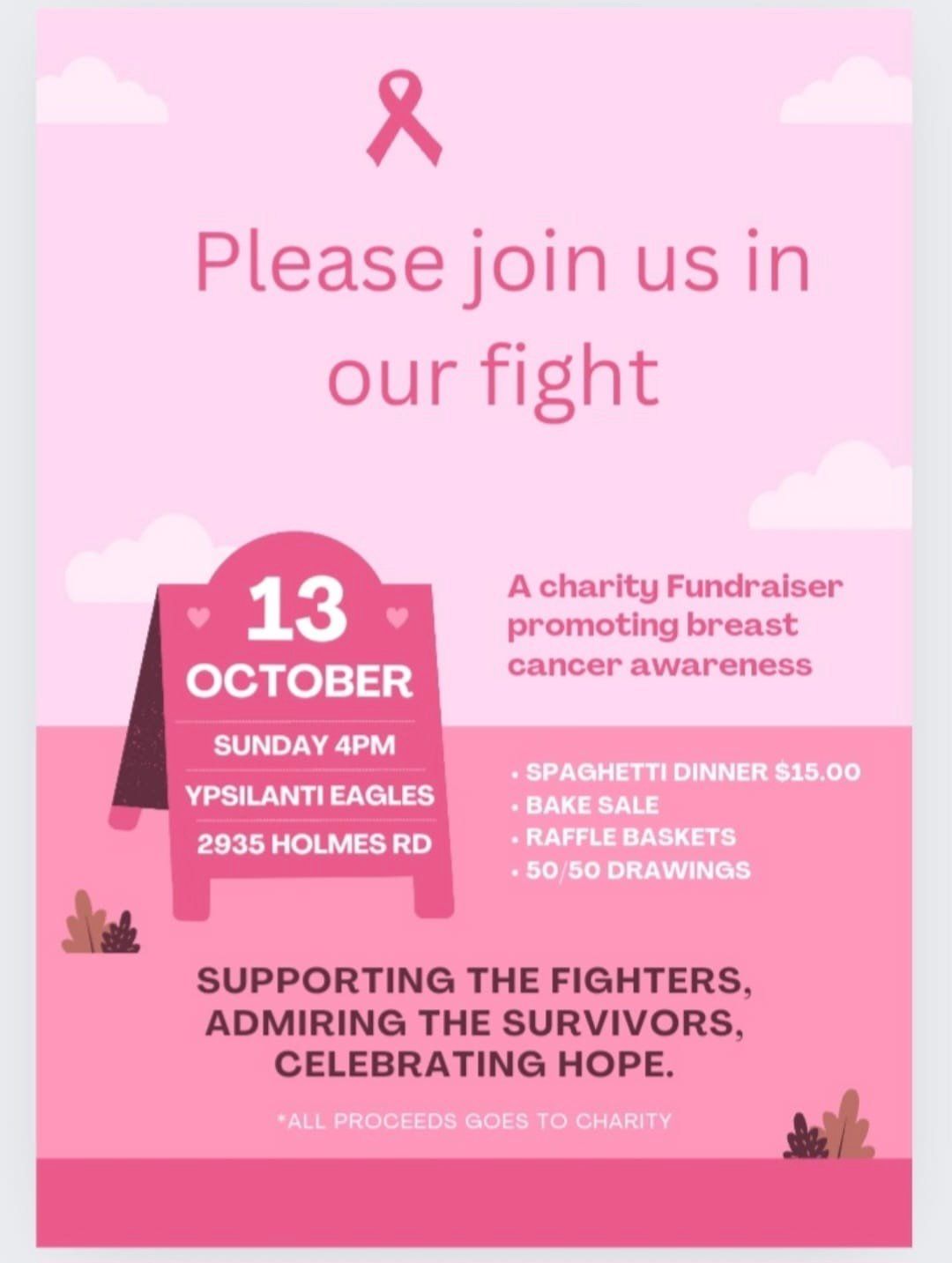  Auxiliary President's Fund Raiser for Breast Cancer