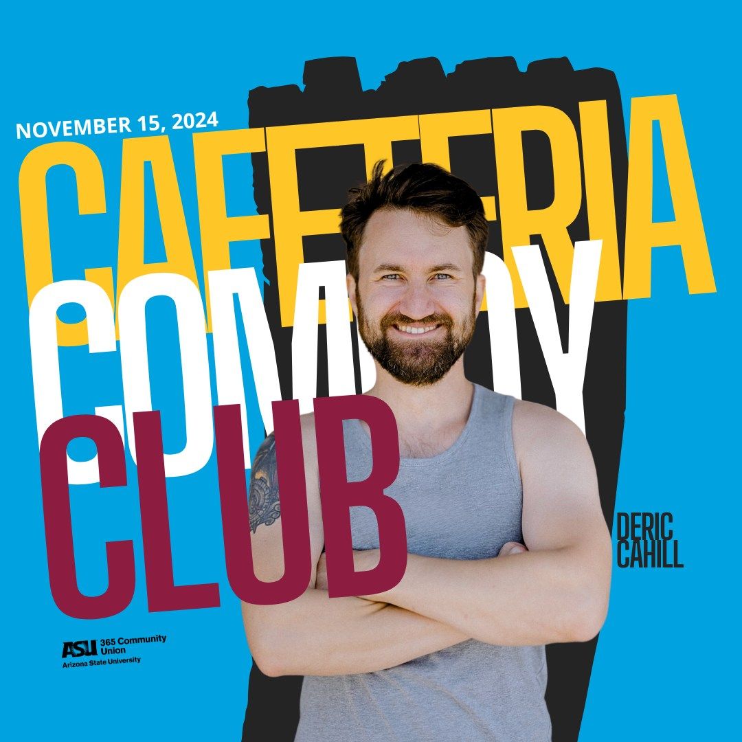 Deric Cahill at the Cafeteria Comedy Club