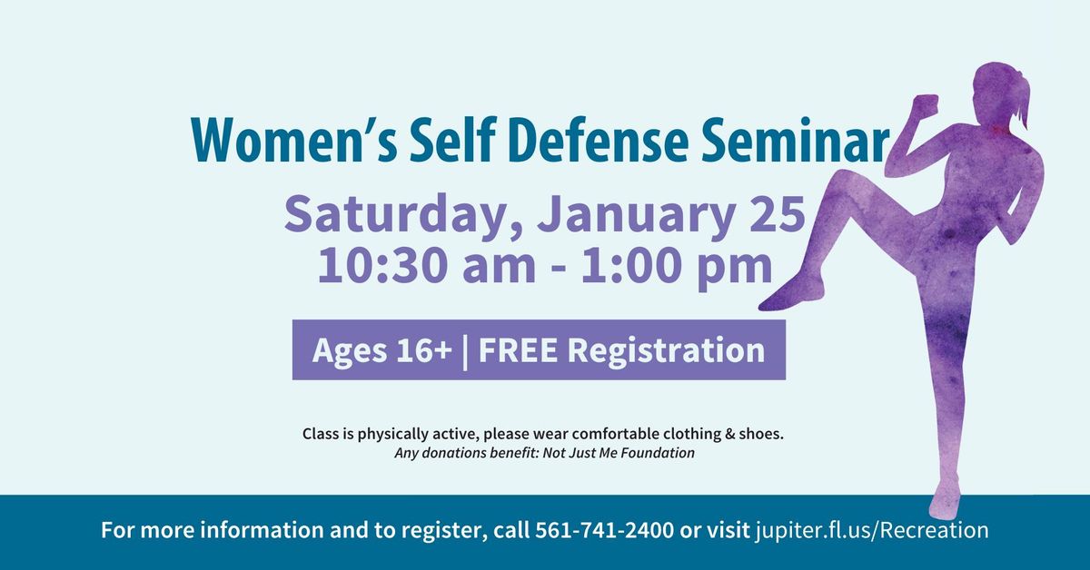 Adult Self-Defense Seminar (16+) 