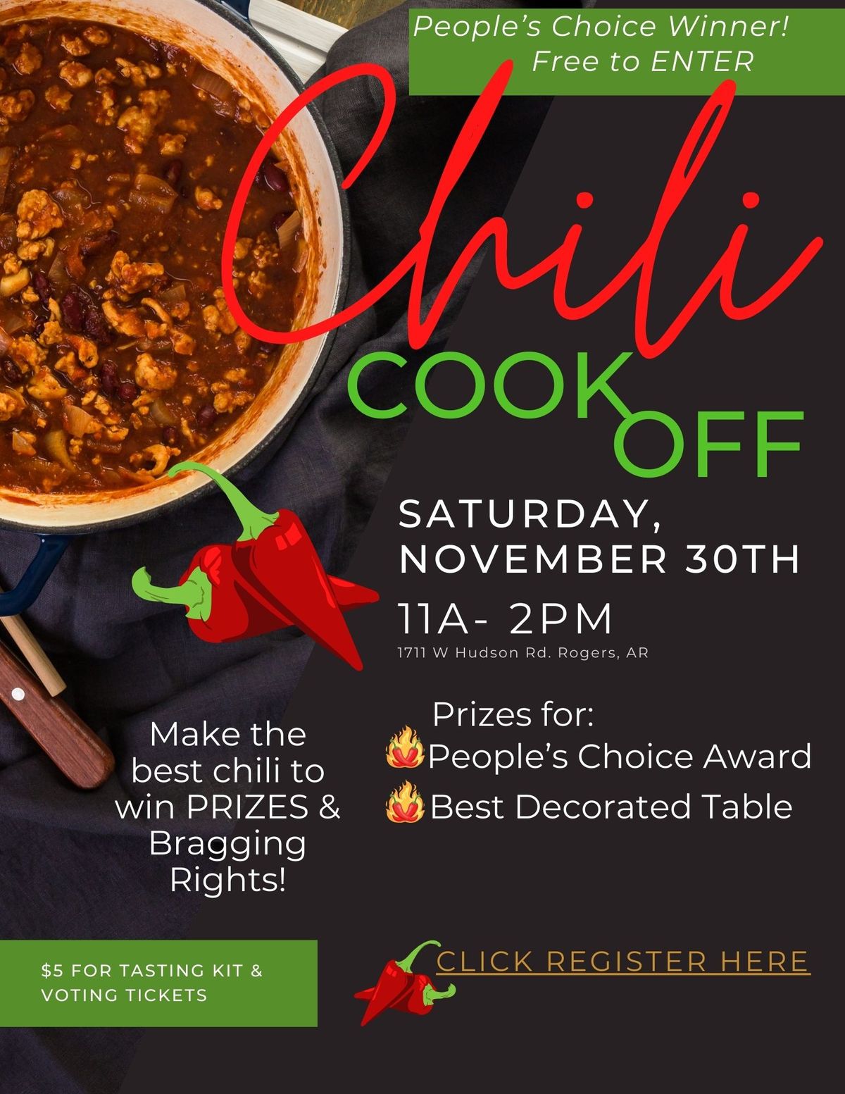 Super Saturday Chili Cook Off