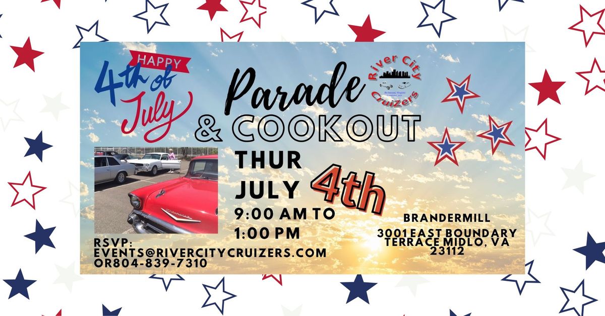 RCC: 4th of July Parade & Cookout Brandermill