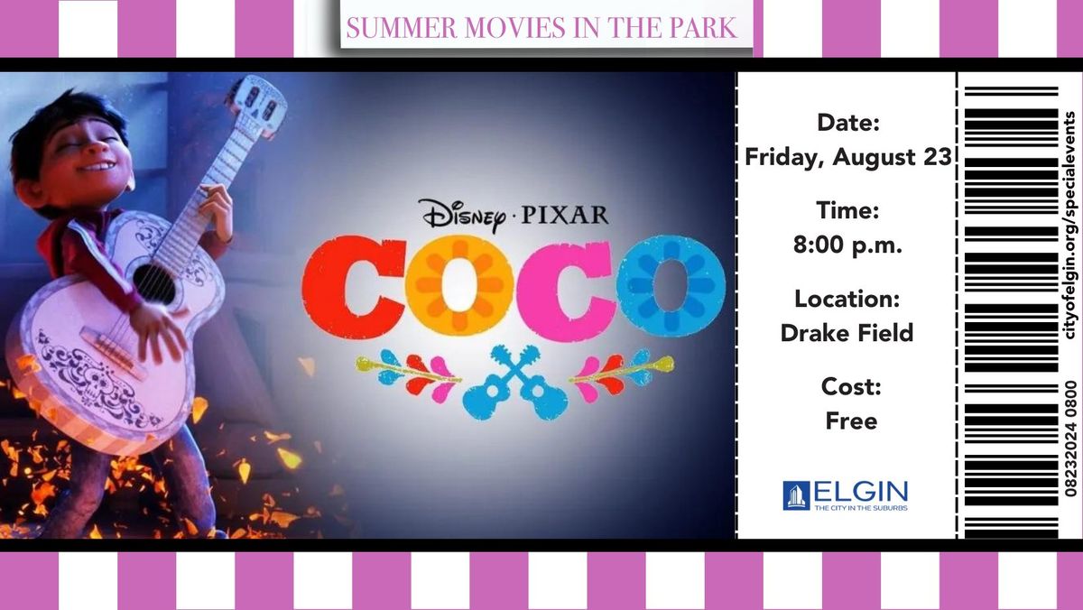 Movies in the Park: Coco