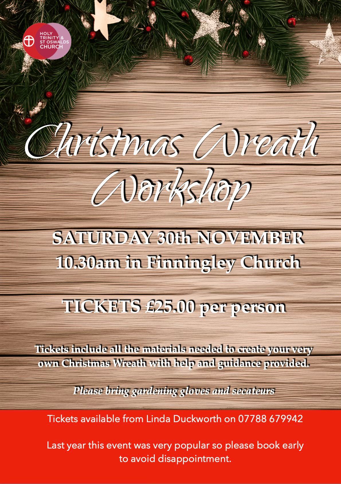 Christmas Wreath Workshop