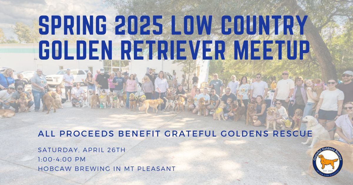 Spring 2025 Low Country Golden Retriever Meet Up