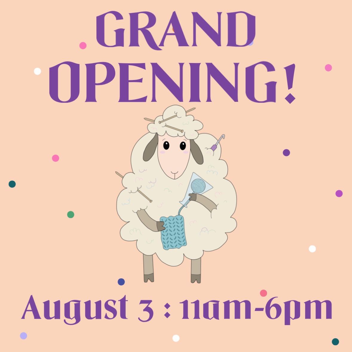 Yarn Alchemy Grand Opening