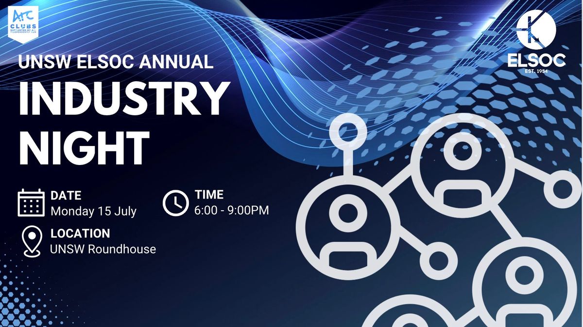 UNSW ELSOC Presents: Industry Night