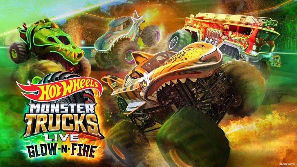 Hot Wheels Monster Trucks Live Glow-N-Fire