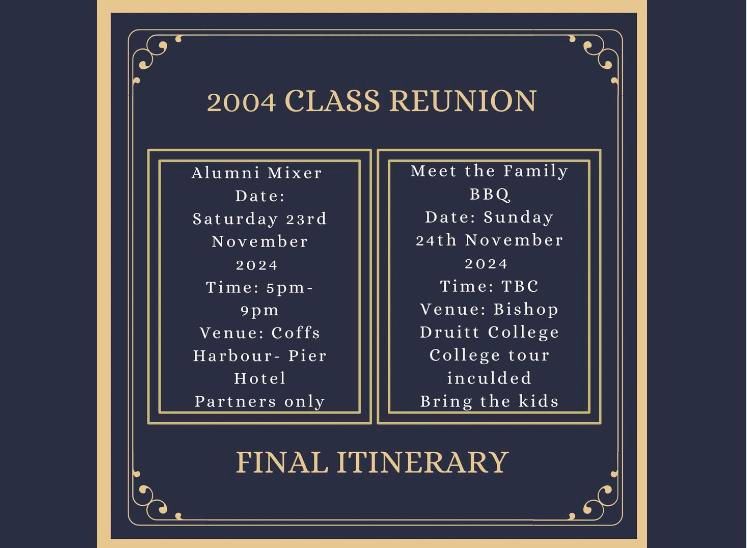 Class of 2004 Reunion