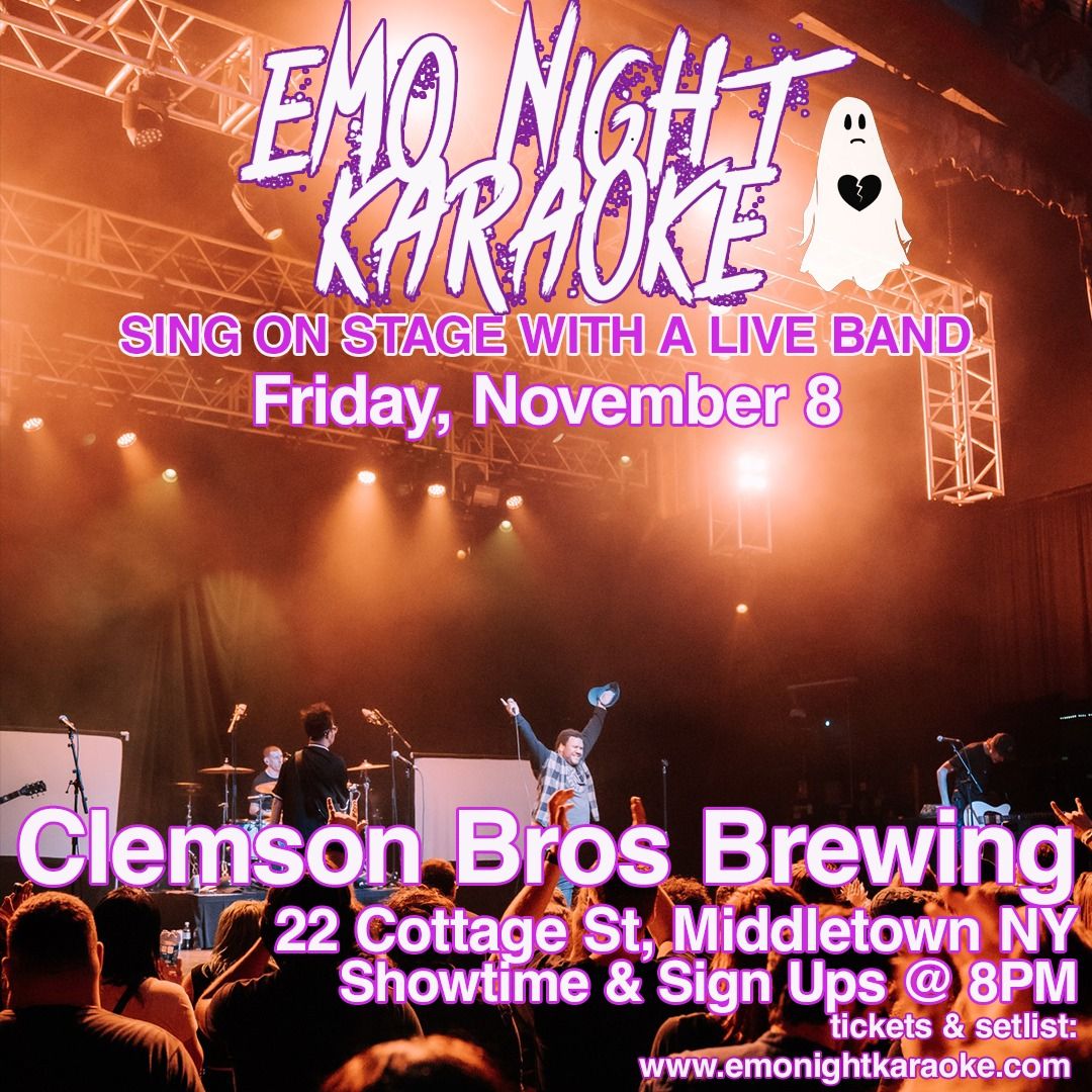 Emo Night Karaoke Middletown 11\/8