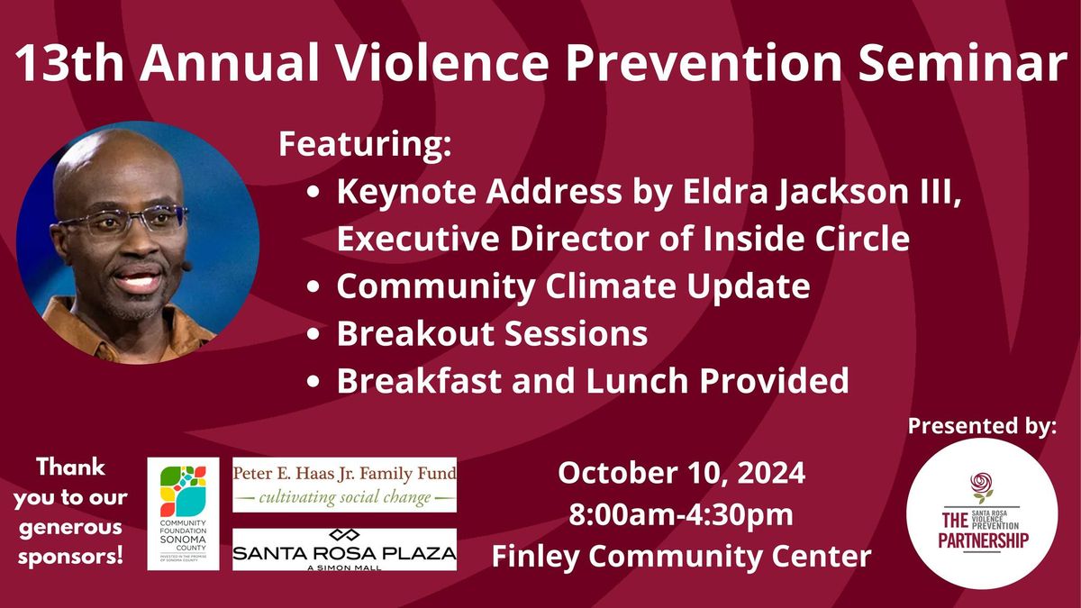 13th Annual Violence Prevention Seminar