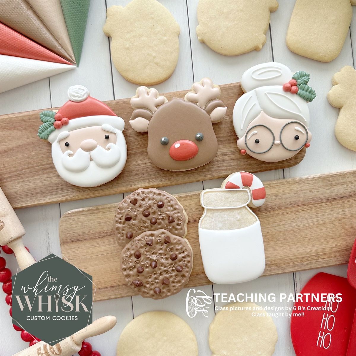 Christmas Cookie Decorating Class w\/ The Whimsy Whisk