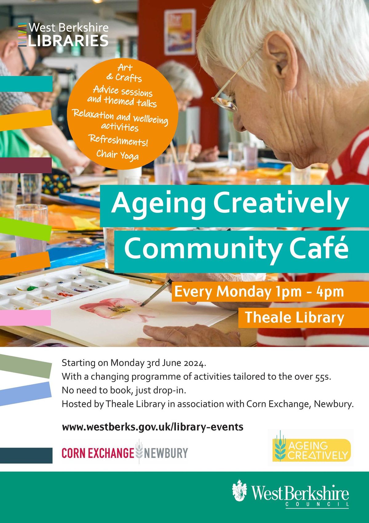 Ageing Creatively Community Cafe at Theale Library