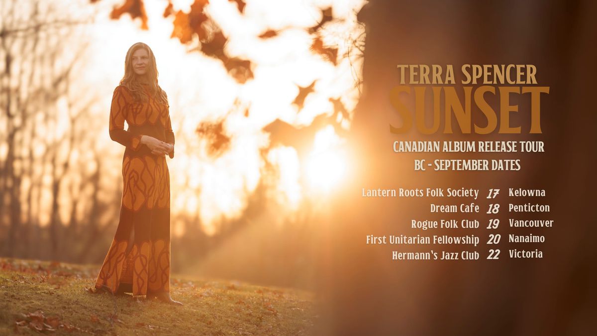 Terra Spencer Album Release at the Dream Cafe, Penticton