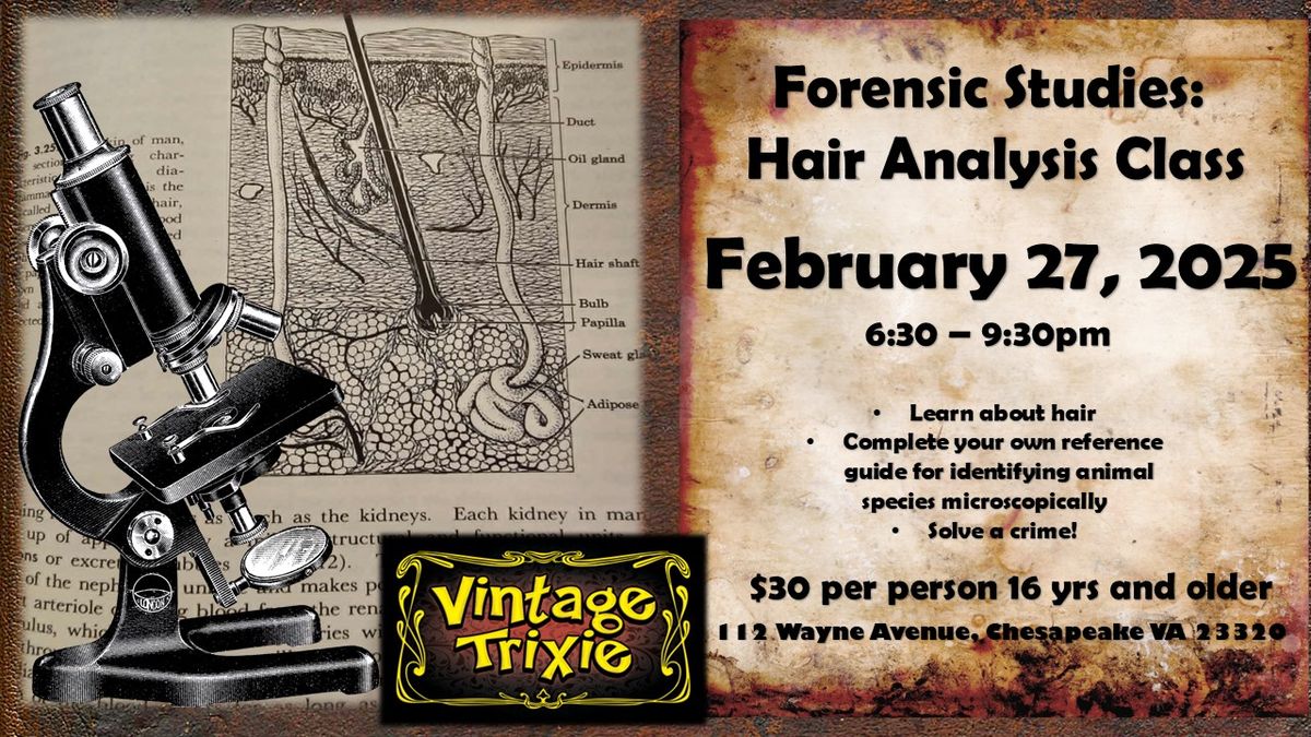 Forensic Series: Hair Analysis