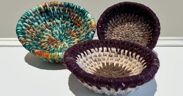 Yarn Coil Basket