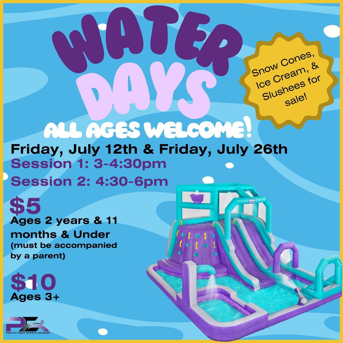Water Days at Pacific Edge!