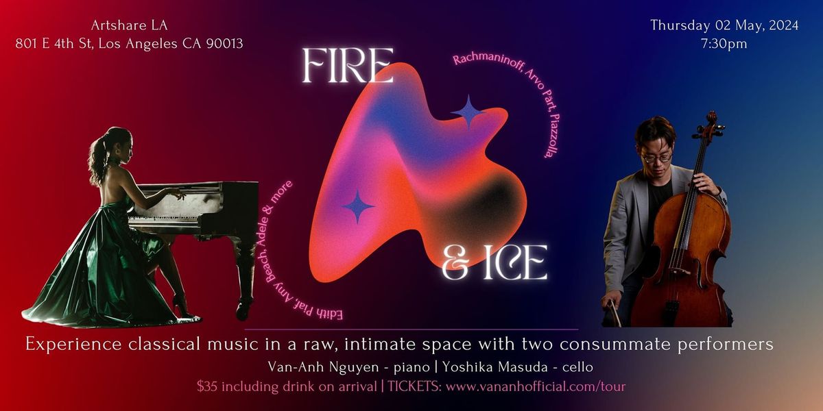 Fire & Ice ~ Romantic music for cello & piano 